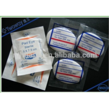 Non-woven/Cotton Gauze Eye Pad individually packing